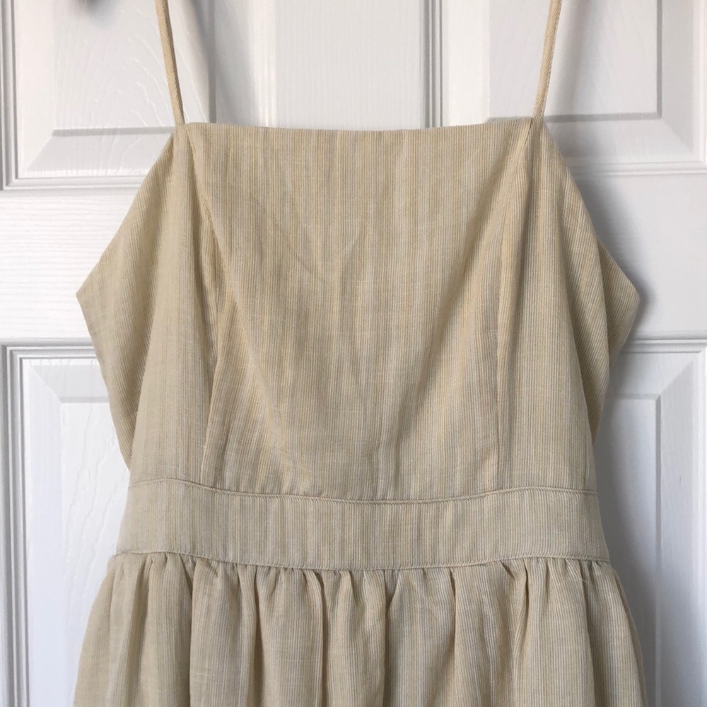 Altar’d State Yellow Striped Dress - Picture 3 of 8